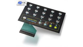 東浦電子介紹有關(guān)薄膜開關(guān)的粘貼步驟